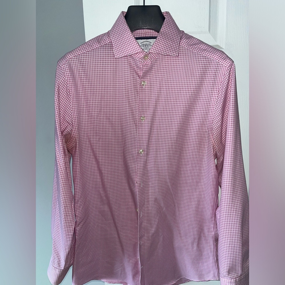 Charles Tyrwhitt men’s extra slim fit button down thick cotton